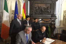 HEA signs an agreement with Bolivia