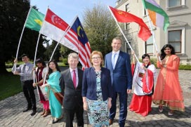 Minister O'Sullivan, Gerry O'Sullivan and Giles O'Neill