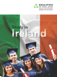2015 cover of Study in Ireland guide for Indian students